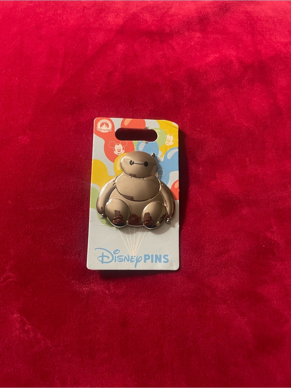 Disney Baymax Pin on Card
